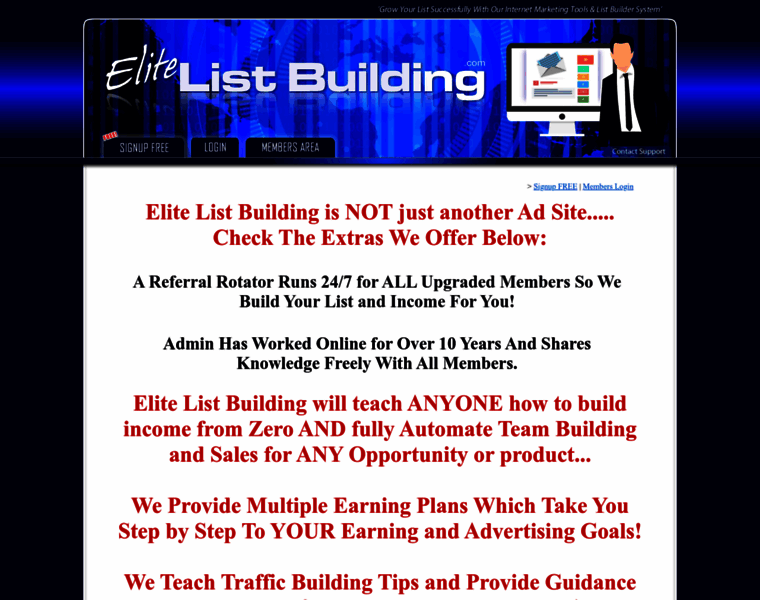 Elitelistbuilding.com thumbnail