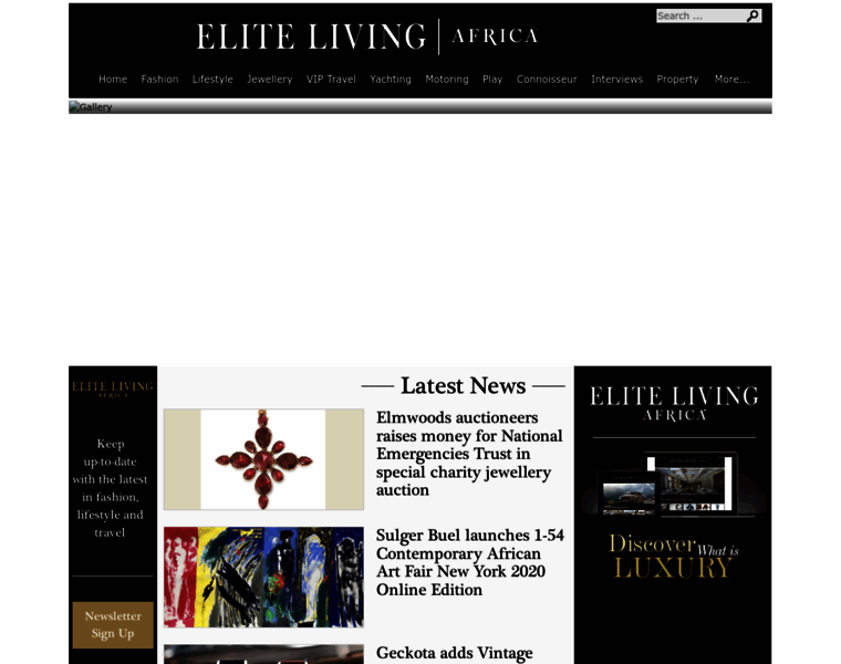 Elitelivingafrica.com thumbnail