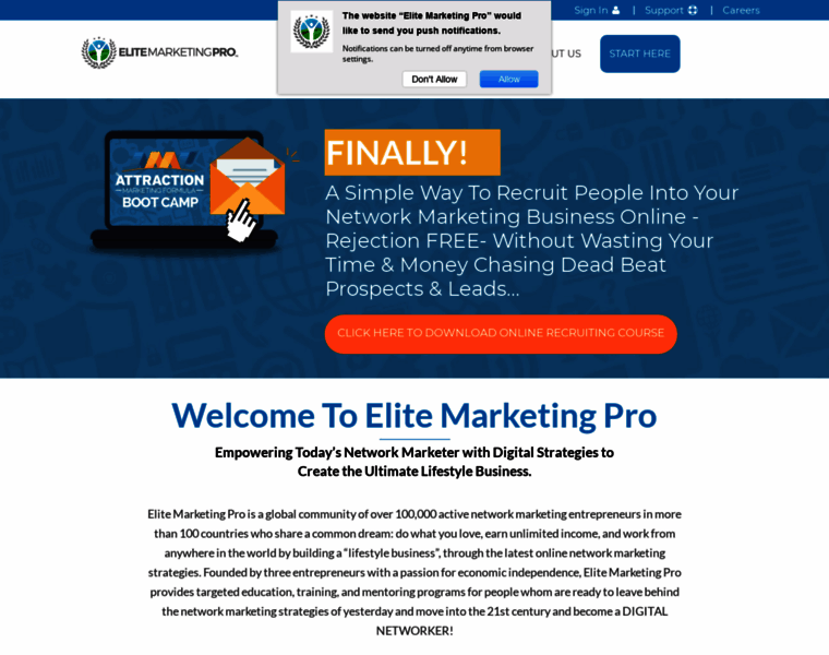 Elitemarketingpro.com thumbnail