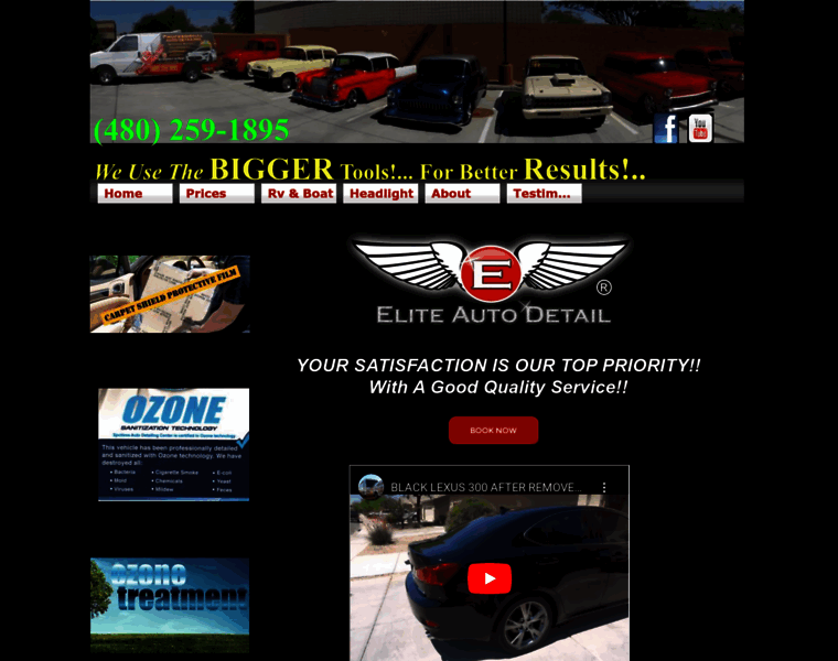 Elitemobileautodetail.com thumbnail