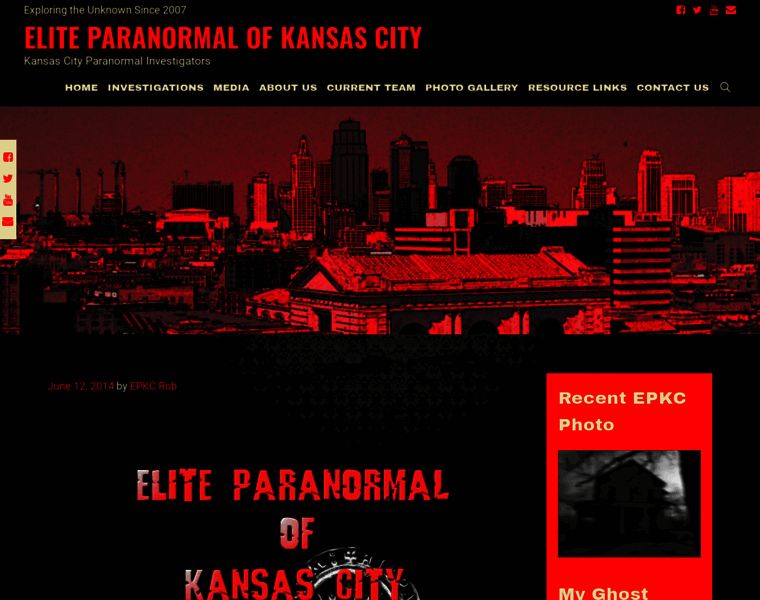 Eliteparanormalkc.com thumbnail