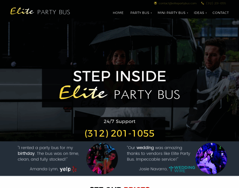 Elitepartybus.com thumbnail