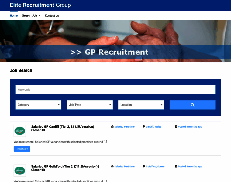 Eliterecruitmentgroup.com thumbnail