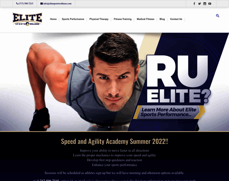 Elitesportswellness.com thumbnail