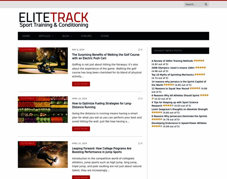 Elitetrack.com thumbnail
