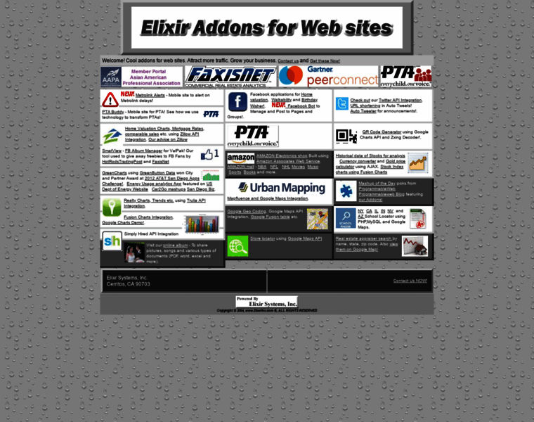 Elixiraddons.com thumbnail