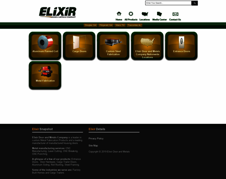 Elixirdoorandmetalscompany.com thumbnail