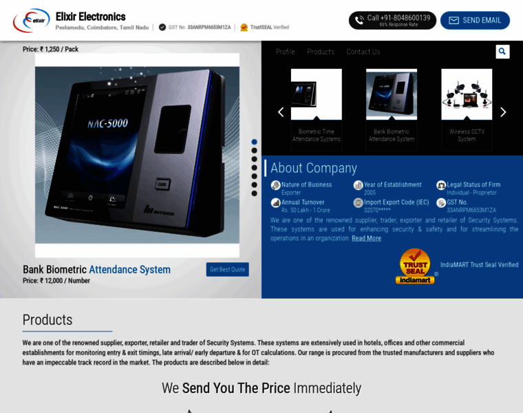 Elixirelectronics.in thumbnail Elixirelectronics.in thumbnail