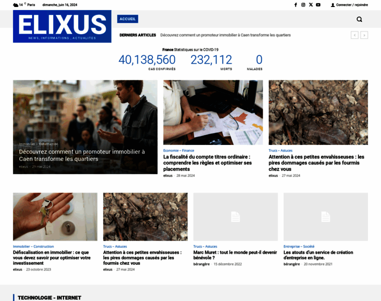 Elixus.org thumbnail