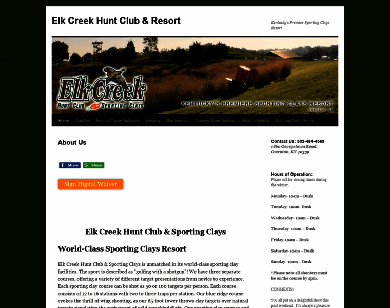 Elkcreekhuntclub.com thumbnail