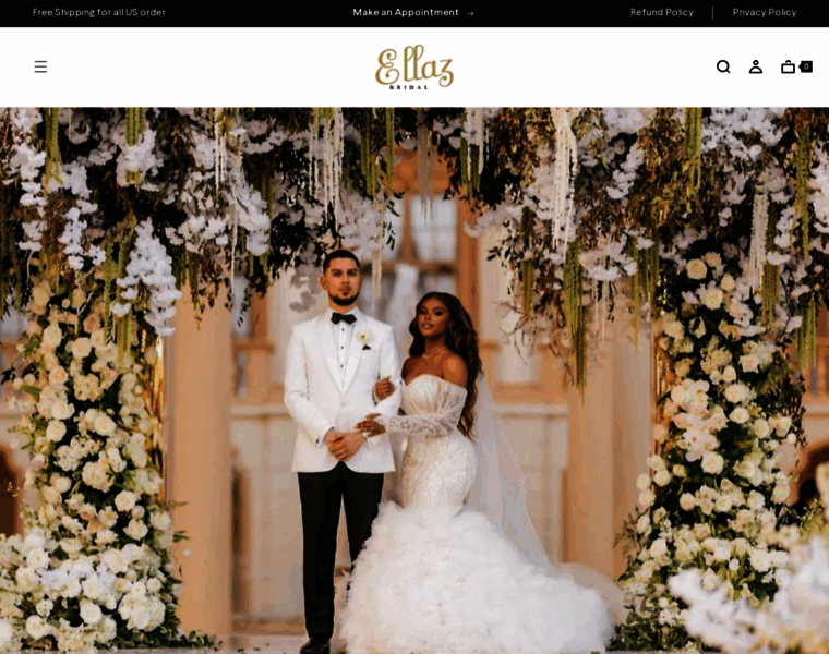 Ellazbridal.com thumbnail