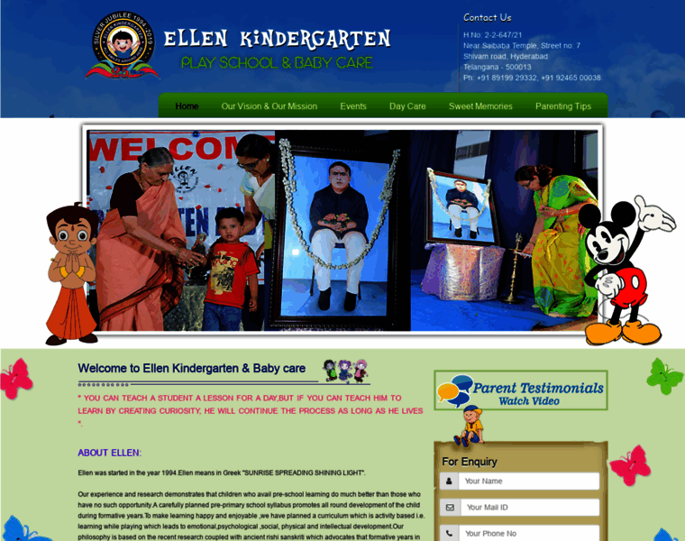 Ellenplayschool.com thumbnail