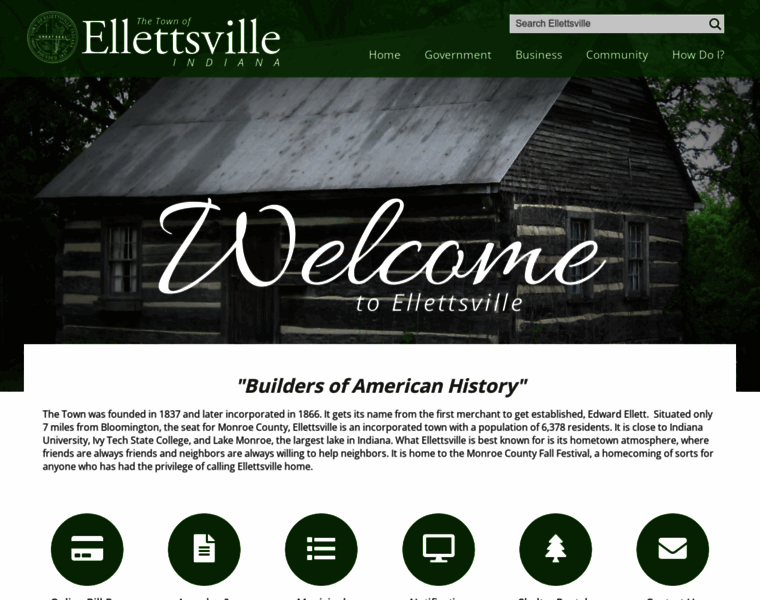 Ellettsville.in.us thumbnail