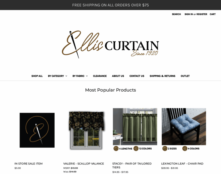 Elliscurtain.com thumbnail Elliscurtain.com thumbnail