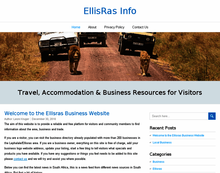 Ellisras-info.co.za thumbnail