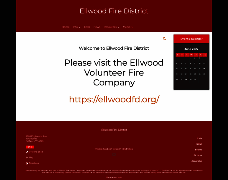 Ellwoodfire.org thumbnail
