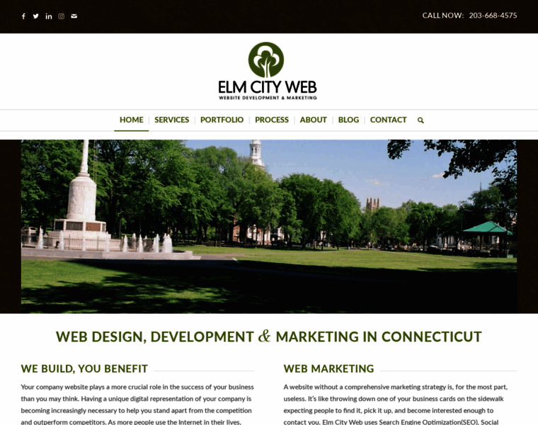 Elmcityweb.com thumbnail