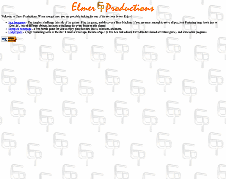 Elmerproductions.com thumbnail