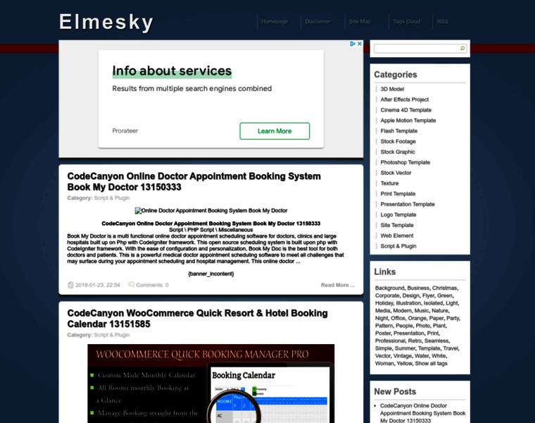 Elmesky.com thumbnail