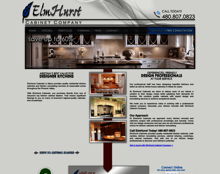 Elmhurstcabinets.com thumbnail