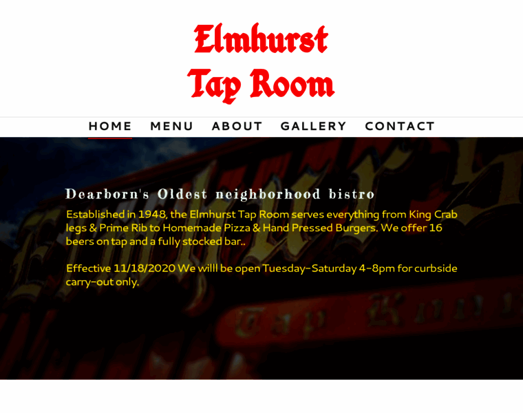 Elmhursttaproom.com thumbnail