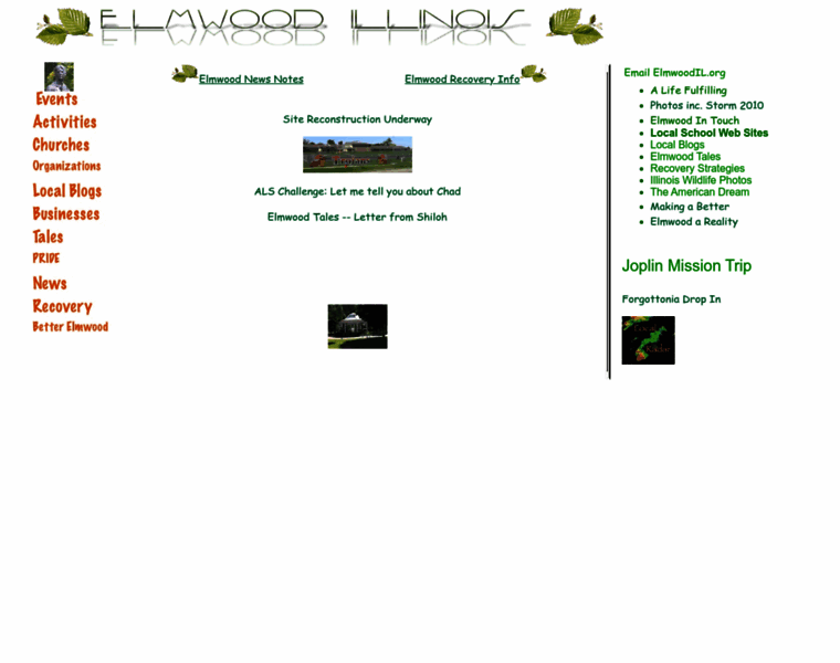 Elmwoodil.org thumbnail