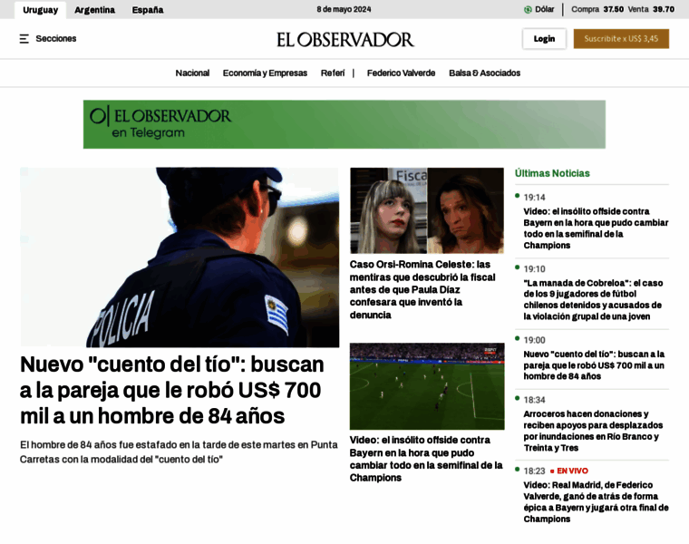 Elobservador.com.uy thumbnail