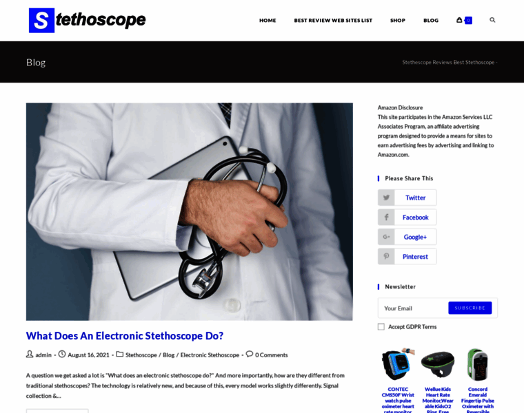 Elopingstethoscope.com thumbnail