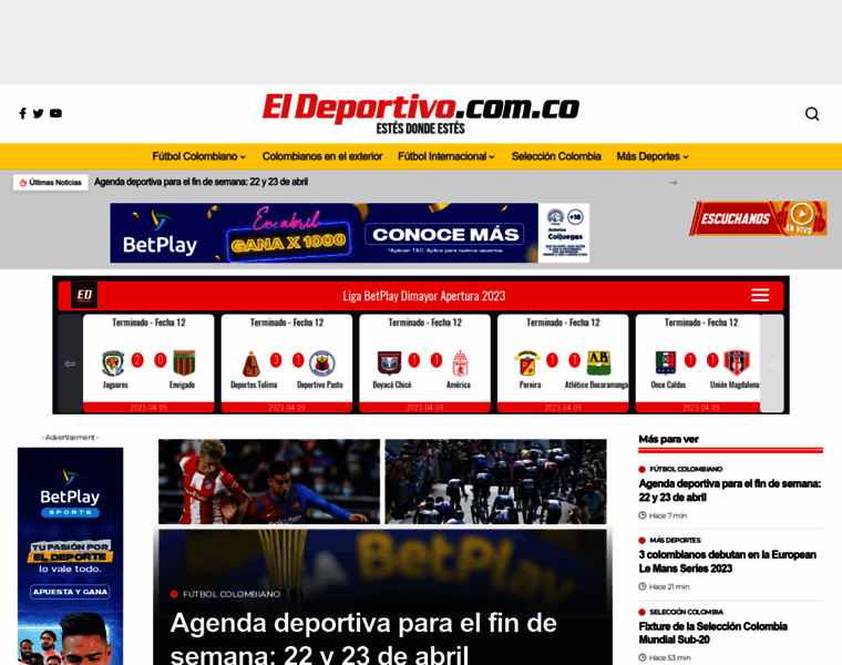 Elperiodicodeportivo.co thumbnail
