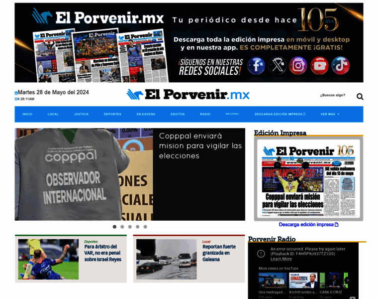 Elporvenir.mx thumbnail