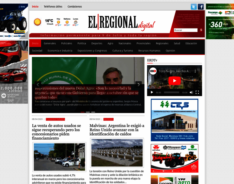 Elregionaldigital.com.ar thumbnail