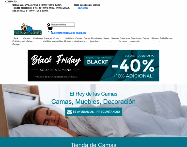 Elreydelascamas.es thumbnail