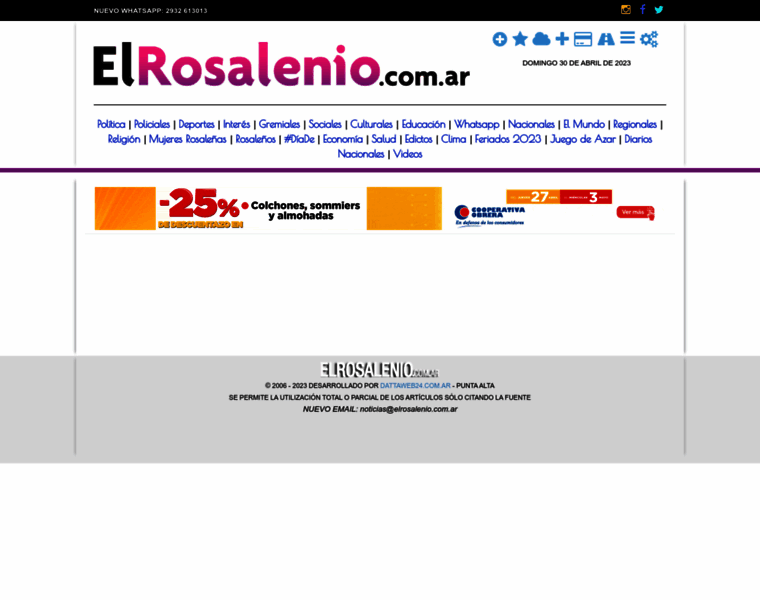 Elrosalenio.com.ar thumbnail