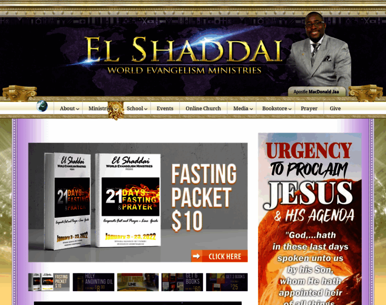 Elshaddaiworld.com thumbnail