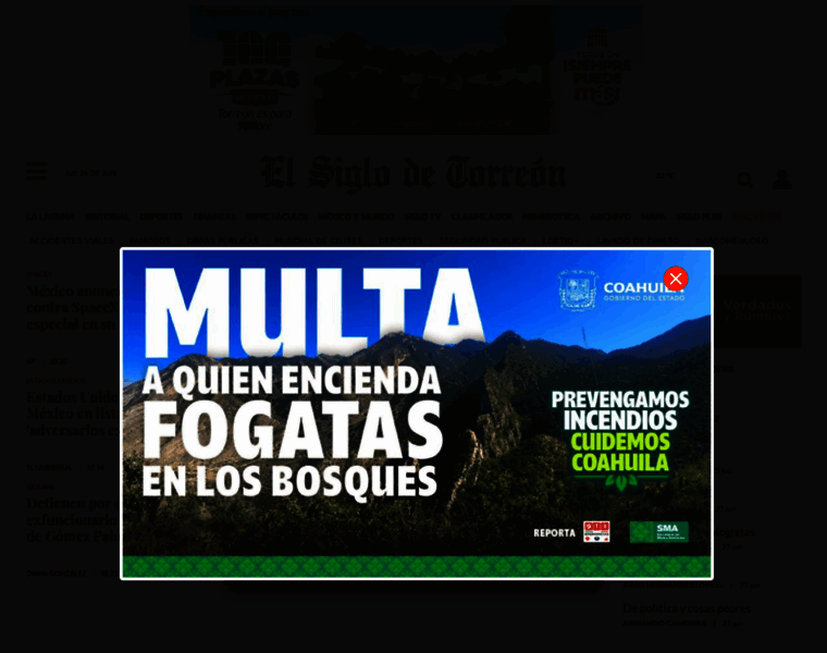 Elsiglodetorreon.com.mx thumbnail Elsiglodetorreon.com.mx thumbnail