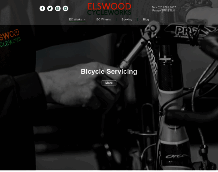 Elswoodcycleworks.com thumbnail