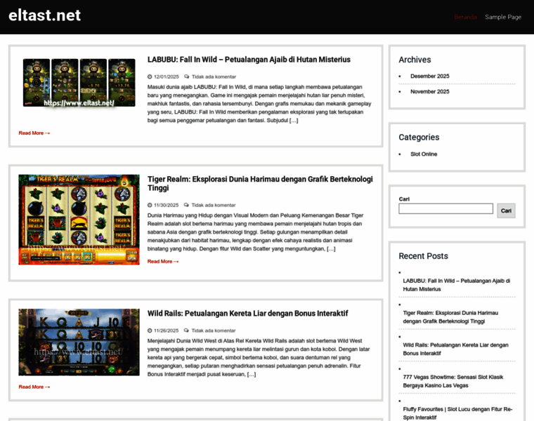 Eltast.net thumbnail