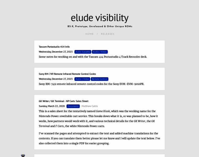 Eludevisibility.org thumbnail