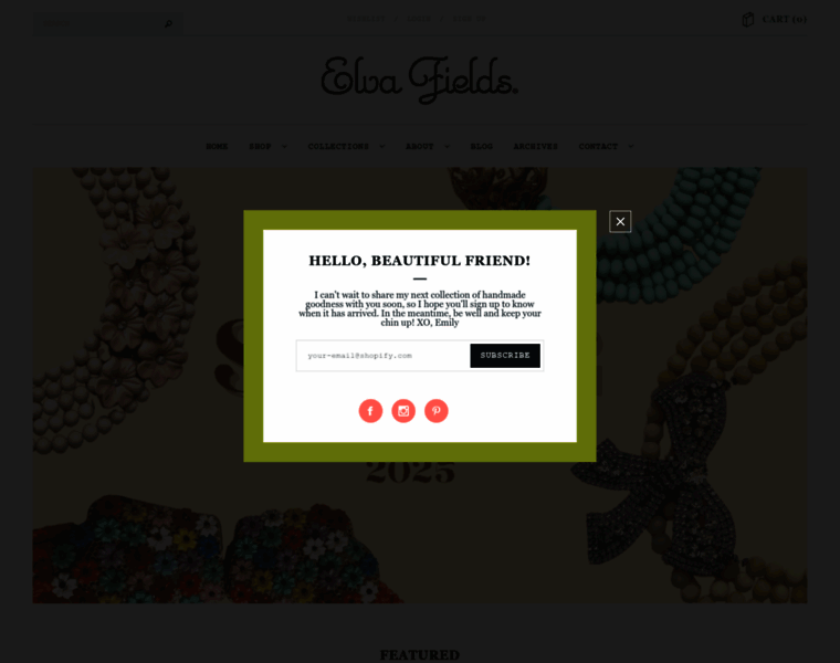 Elvafields.com thumbnail