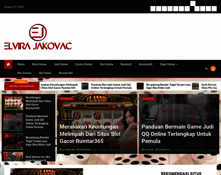 Elvirajakovac.com thumbnail