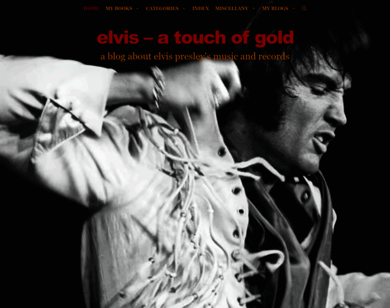 Elvis-atouchofgold.com thumbnail