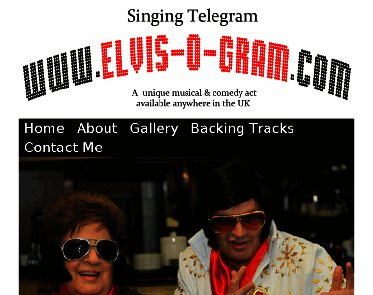 Elvis-o-gram.com thumbnail