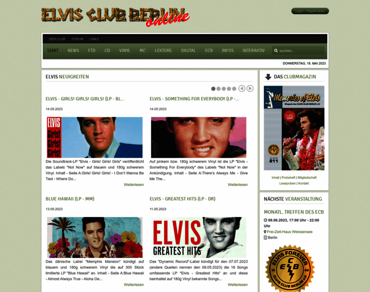 Elvisclubberlin.de thumbnail