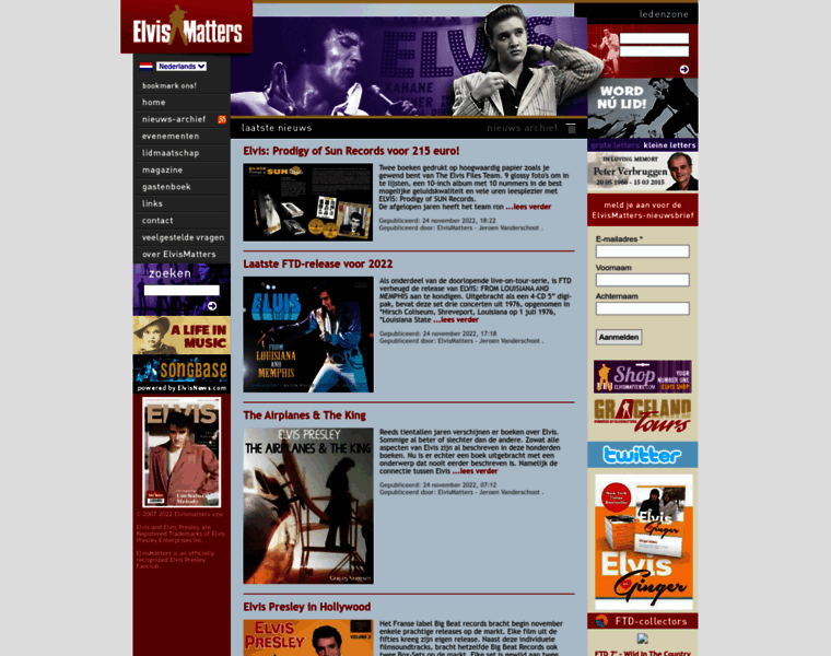 Elvismatters.com thumbnail