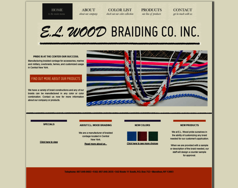 Elwoodbraiding.com thumbnail