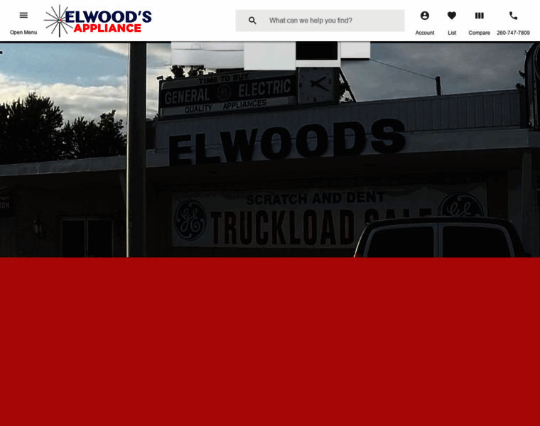 Elwoodsappliance.com thumbnail