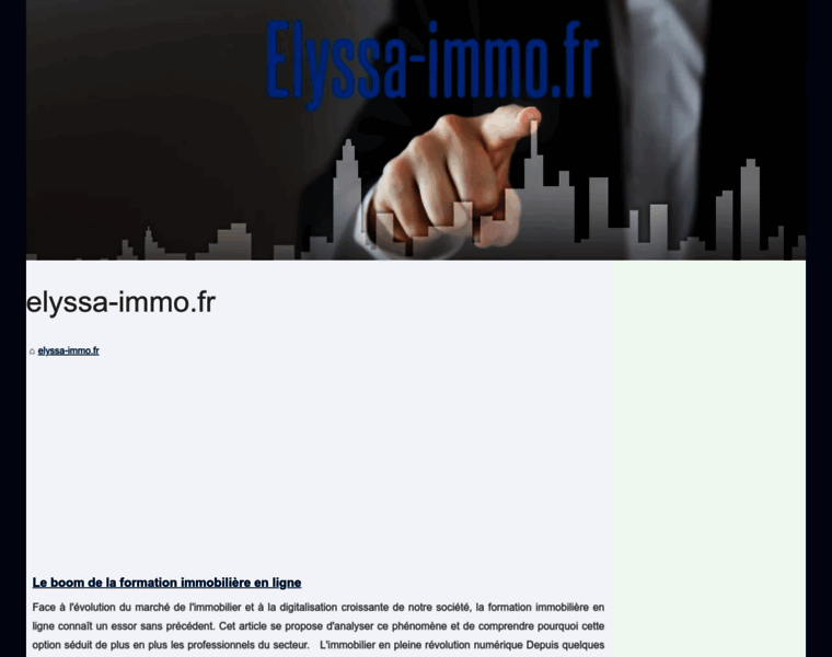 Elyssa-immo.fr thumbnail