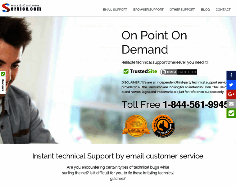 Email-customerservice.com thumbnail