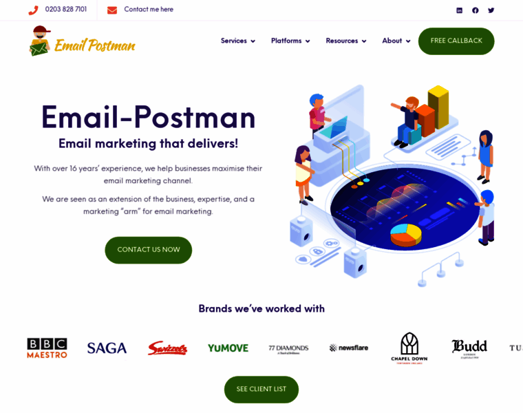 Email-postman.co.uk thumbnail