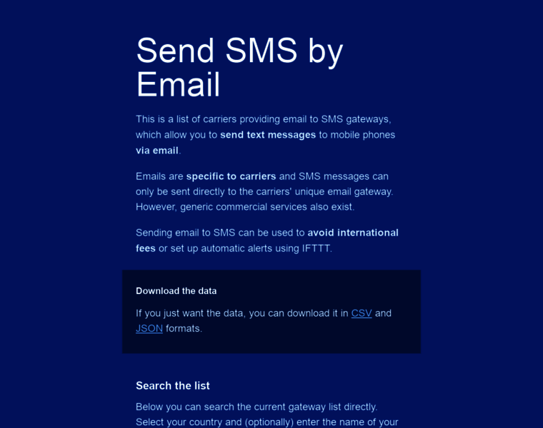 Email2sms.info thumbnail